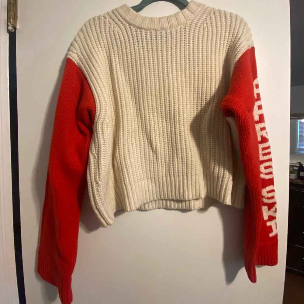 Tory Burch Cropped Apres Ski Sweater